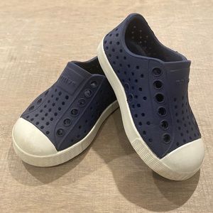 Navy Blue Native Baby Shoes